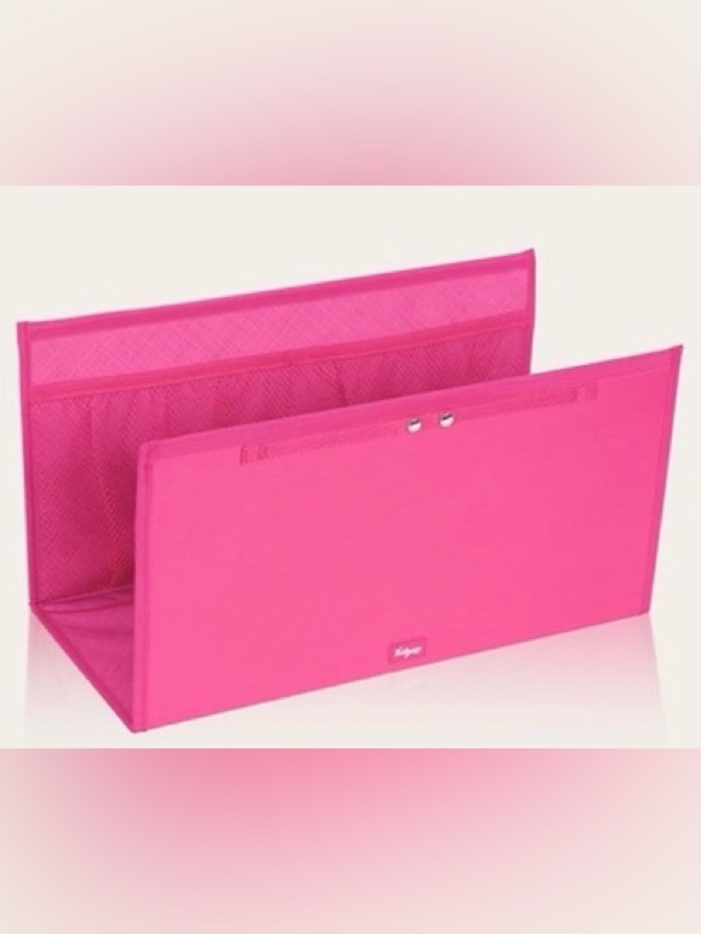 Thirty One Medium Stand Tall Insert Pink Cross Pop New Tote Bag Organizer NIB